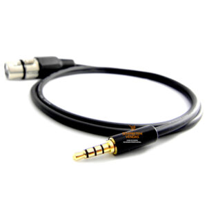 Cabo de Áudio Blindado Live XLR Fêmea P3 Tripolar 7 Metros
